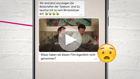 MagentaTV - "Die erste WhatsApp Comedy der Welt"